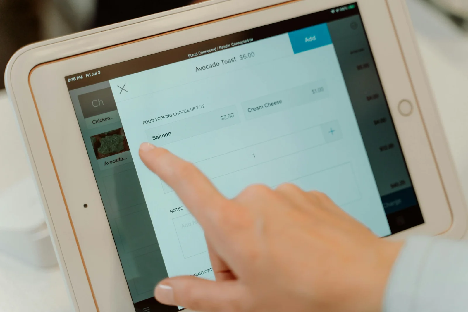 Self-checkout interface
