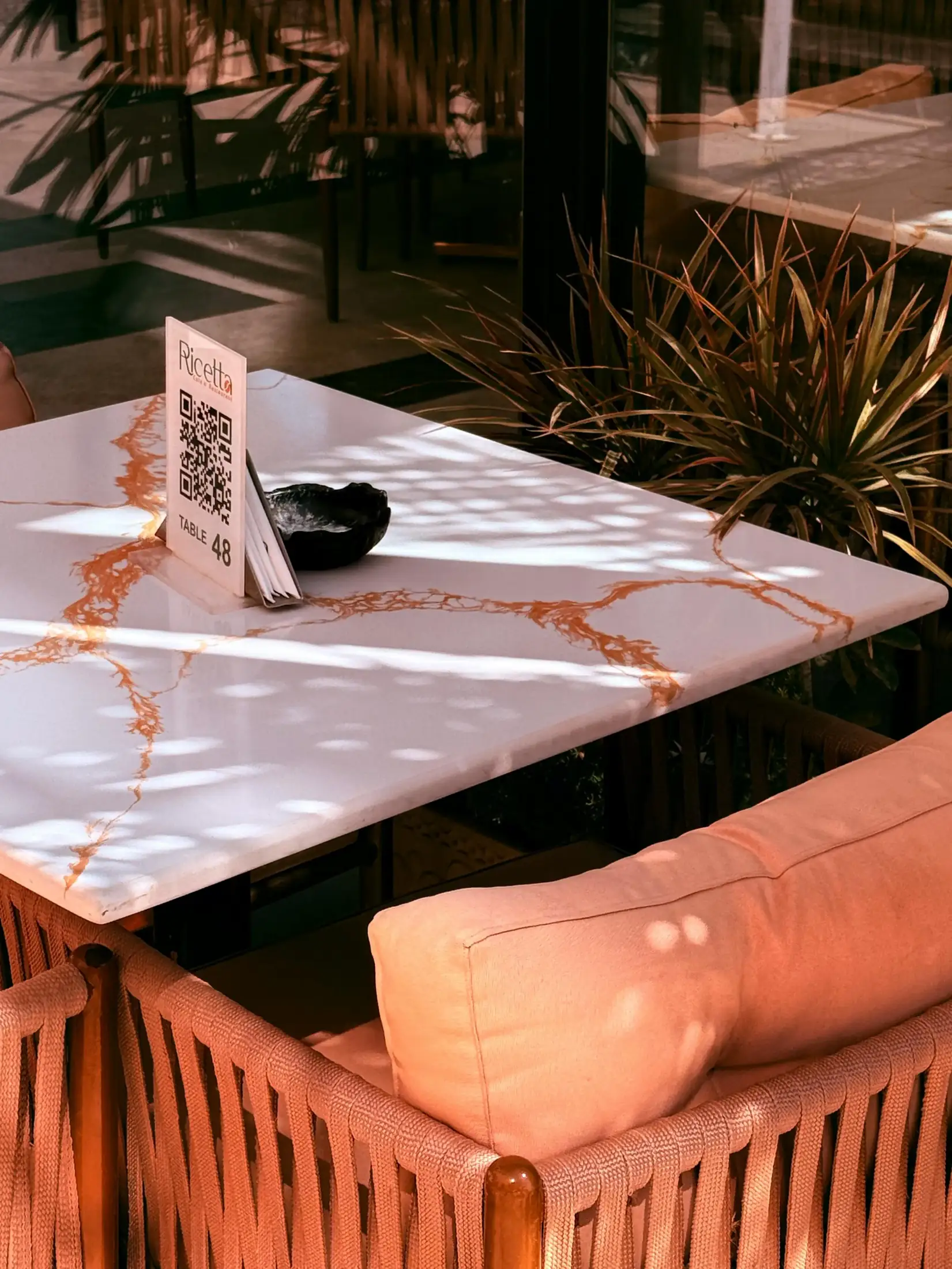 Table QR code ordering